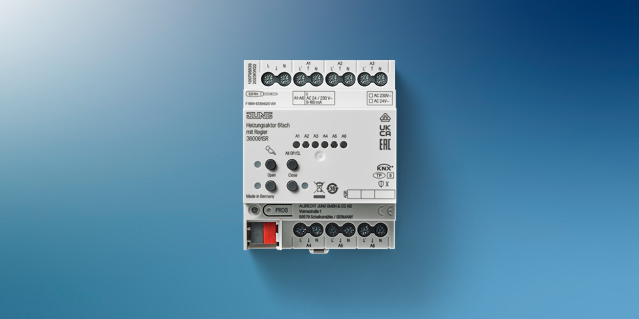 KNX Heizungsaktor 6-fach bei Elektro-Doyé GmbH in Erfurt